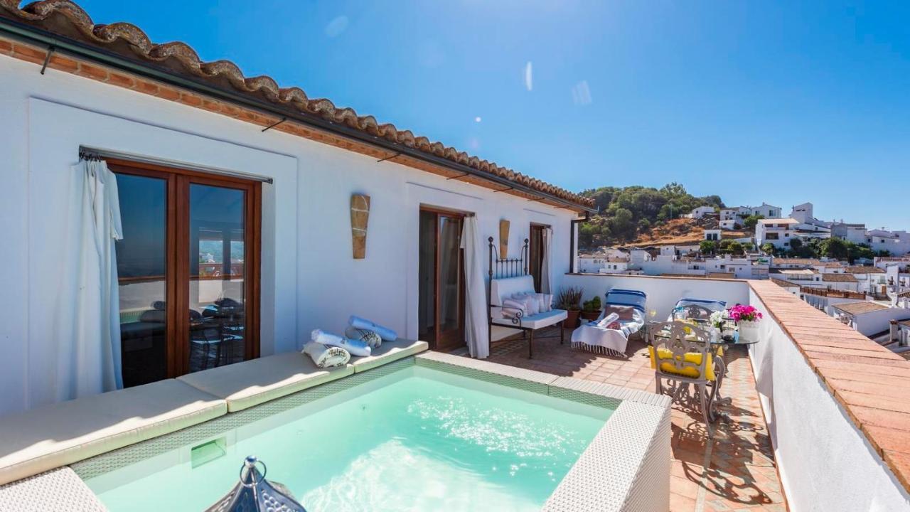 Atico La Carrasquilla Gaucin By Ruralidays Apartman Kültér fotó