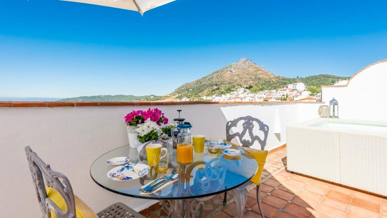 Atico La Carrasquilla Gaucin By Ruralidays Apartman Kültér fotó